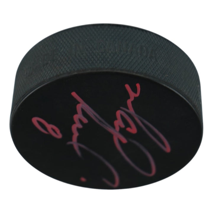 Mark Recchi Philadelphia Flyers Autographed Hockey Puck JSA COA