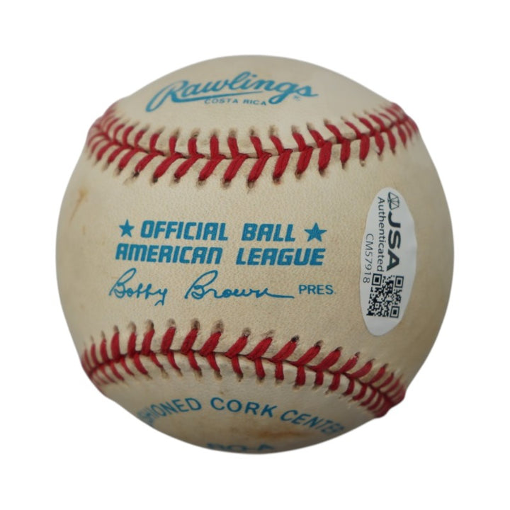 Graig Nettles New York Yankees Autographed OAL Baseball JSA COA