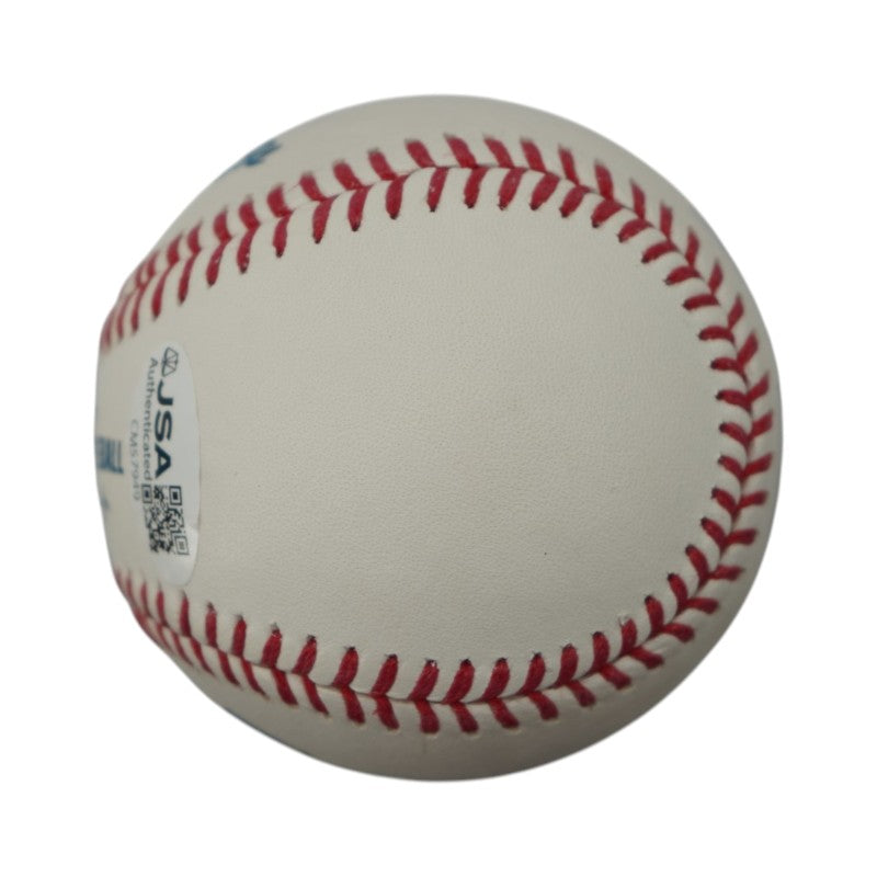 Jose Trevino New York Yankees Autographed Inscribed OMLB Baseball JSA COA