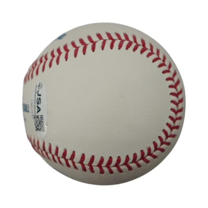 Jose Trevino New York Yankees Autographed Inscribed OMLB Baseball JSA COA