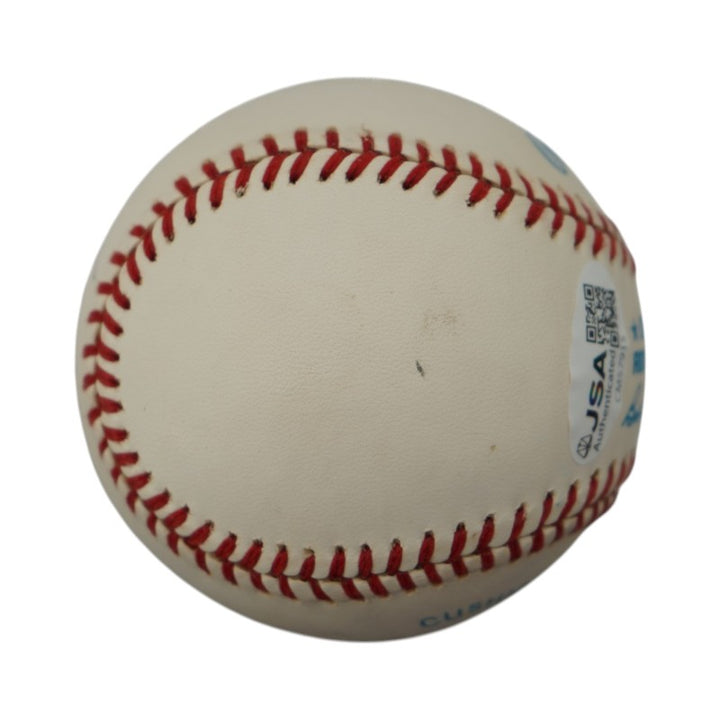 Reggie Jackson New York Yankees Autographed OAL Baseball JSA COA