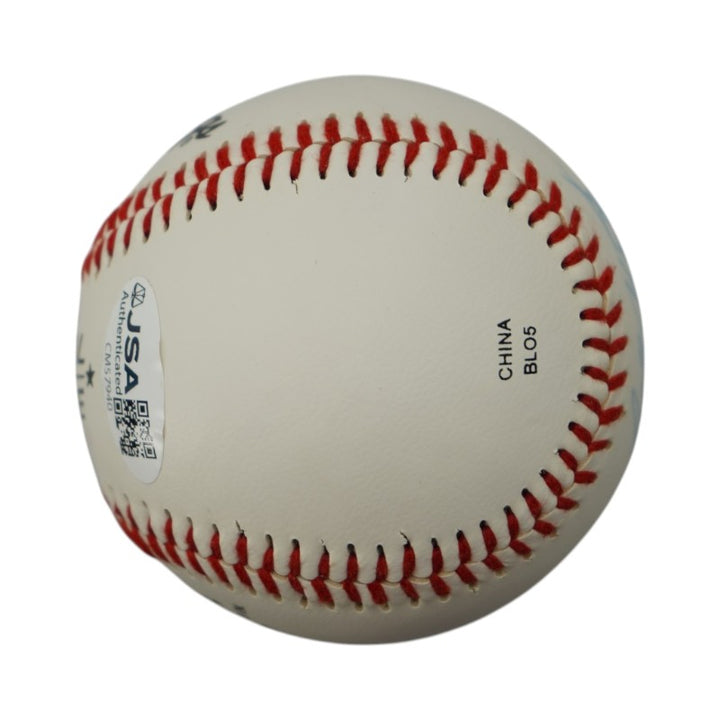 Bobby Shantz Athletics Yankees Autographed Inscribed OL Baseball JSA COA