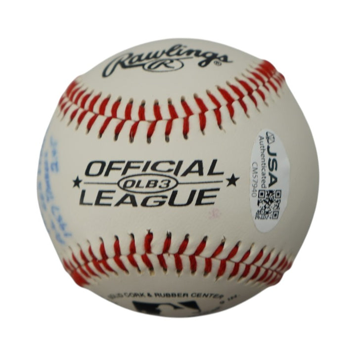 Bobby Shantz Athletics Yankees Autographed Inscribed OL Baseball JSA COA