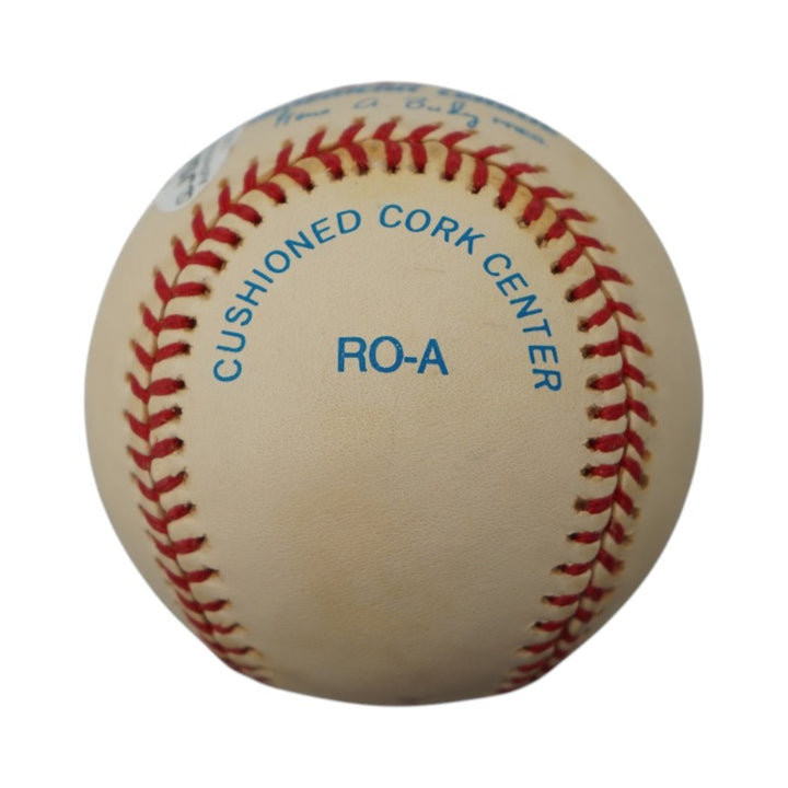 Don Larsen New York Yankees Autographed Inscribed OAL Baseball JSA COA