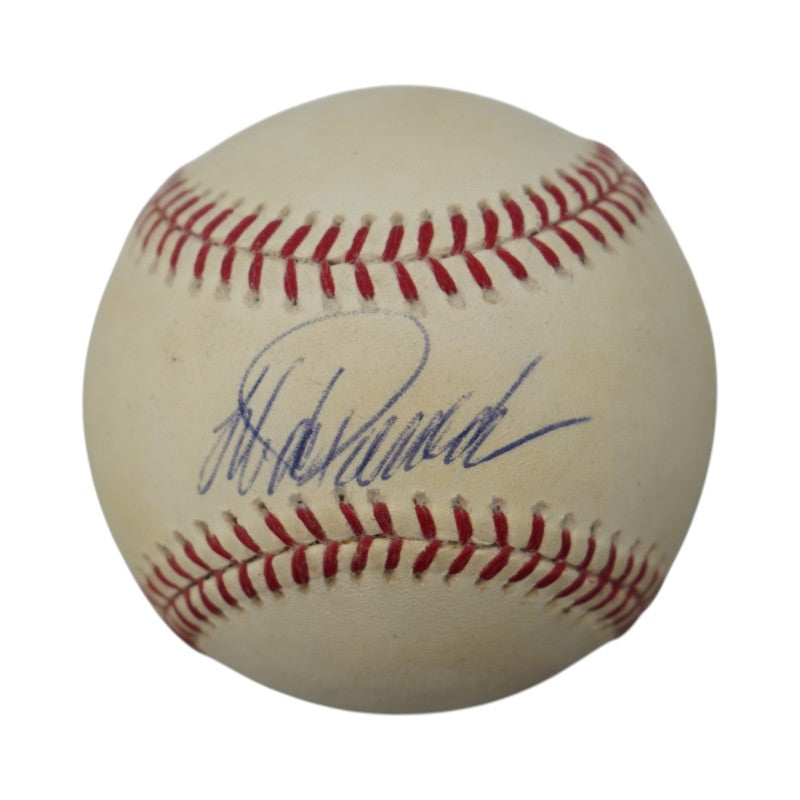 Jorge Posada New York Yankees Autographed OMLB Baseball JSA COA