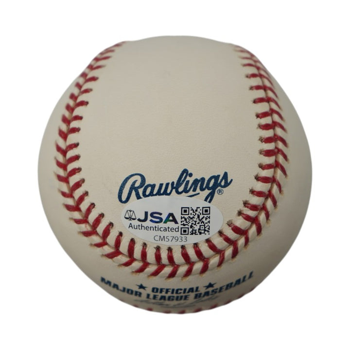 Al Leiter New York Yankees Autographed YSFS Logo OMLB Baseball JSA COA