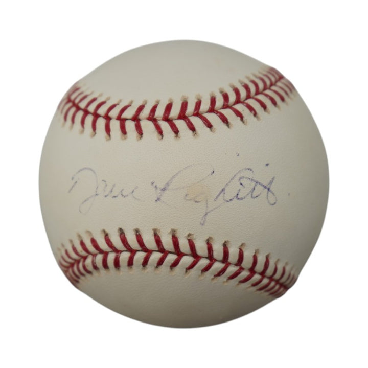 Dave Righetti Giants Yankees Autographed OMLB Baseball JSA COA