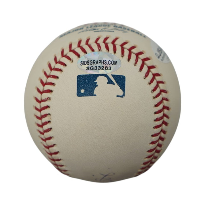 Dave Righetti Giants Yankees Autographed OMLB Baseball JSA COA