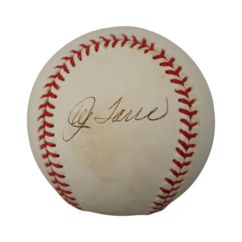 Joe Torre New York Yankees Autographed 1996 WS Logo Baseball JSA COA
