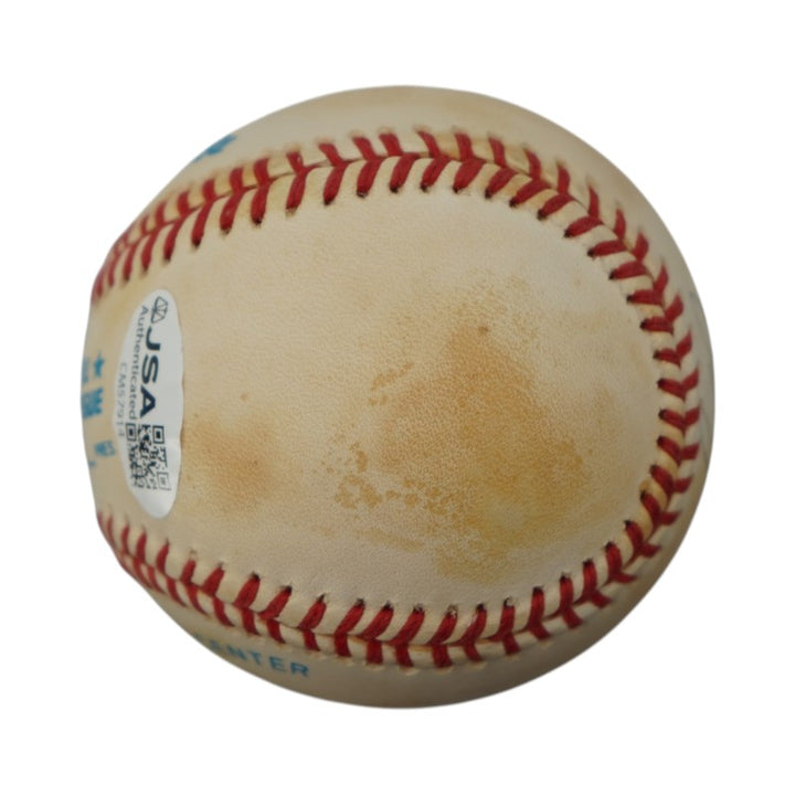 Bucky Dent New York Yankees Autographed OAL Baseball JSA COA