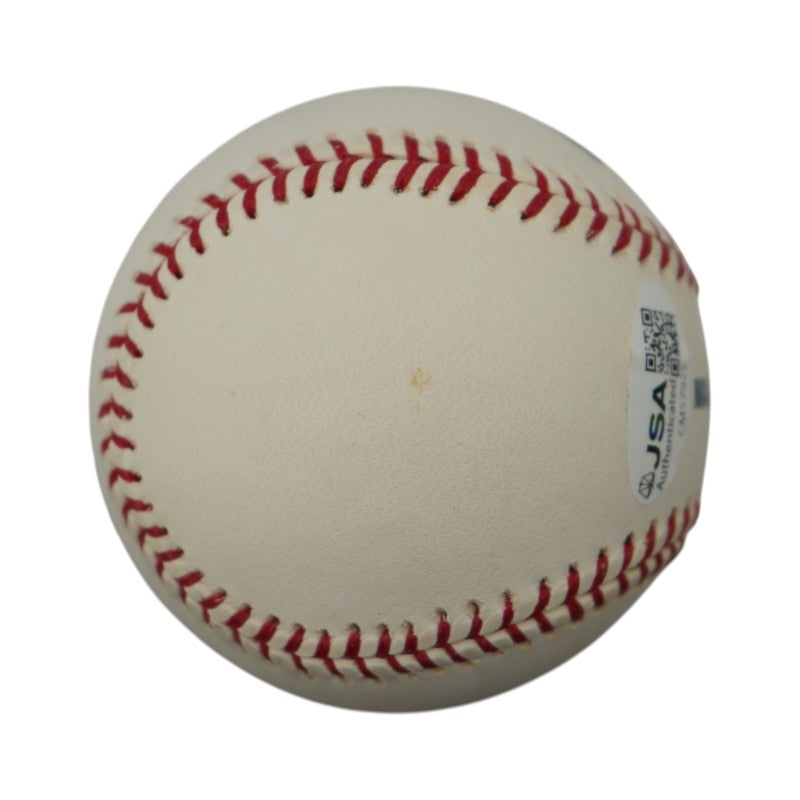 Reggie Jackson New York Yankees Autographed Inscribed OMLB Baseball JSA COA
