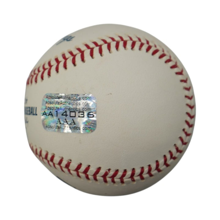 Reggie Jackson New York Yankees Autographed Inscribed OMLB Baseball JSA COA