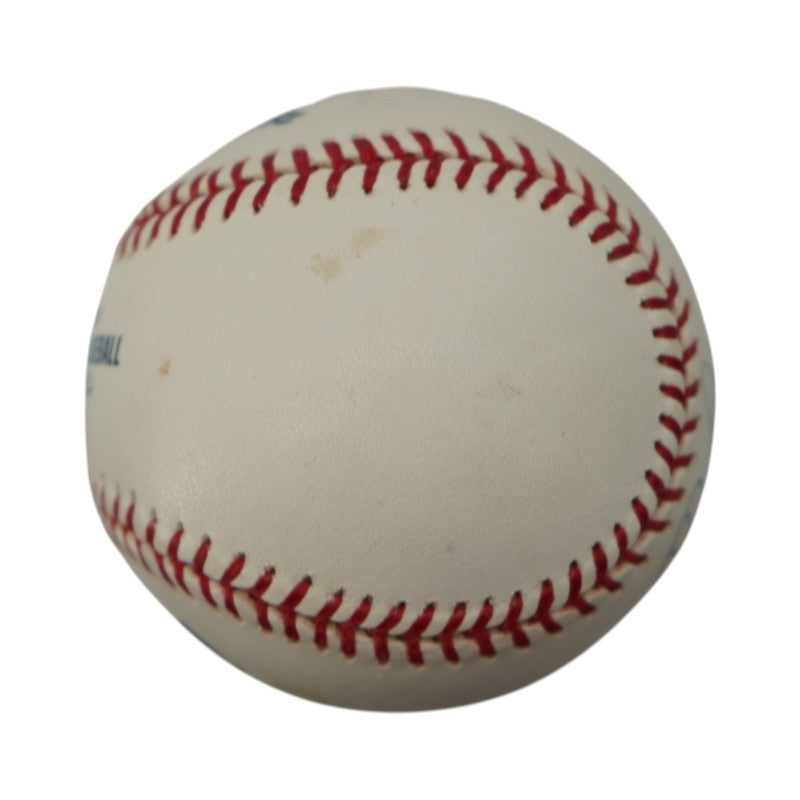 Morgan Ensberg Houston Astros Autographed OMLB Baseball JSA COA