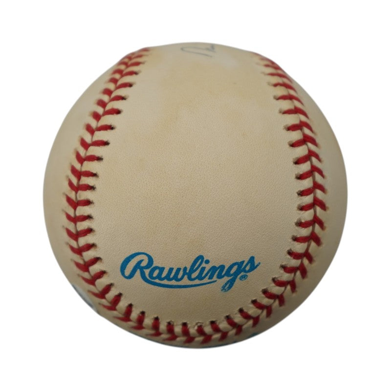 Mike Heath New York Yankees Autographed OAL Baseball JSA COA