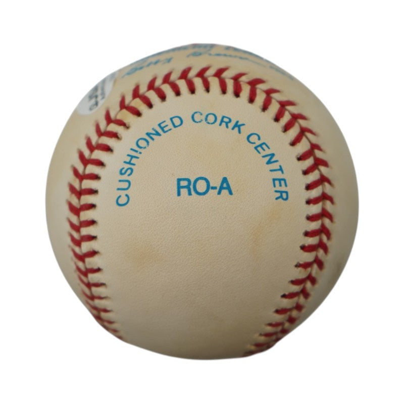 Mike Heath New York Yankees Autographed OAL Baseball JSA COA