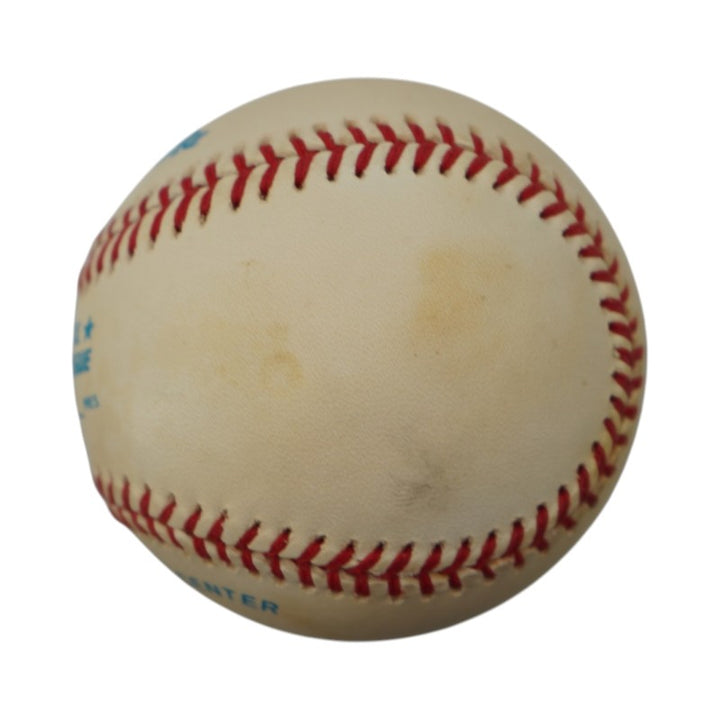 Mike Heath New York Yankees Autographed OAL Baseball JSA COA