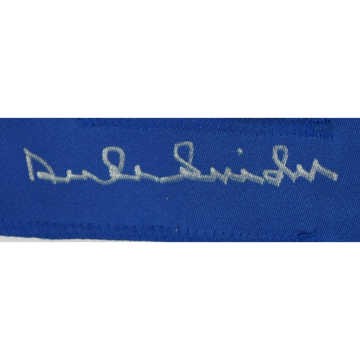 Duke Snider Brooklyn Dodgers Autographed Custom Jersey PSA Holo