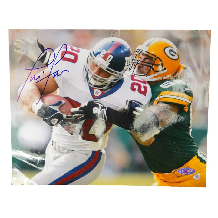 Jim Finn New York Giants Autographed 8x10 Photo Steiner COA