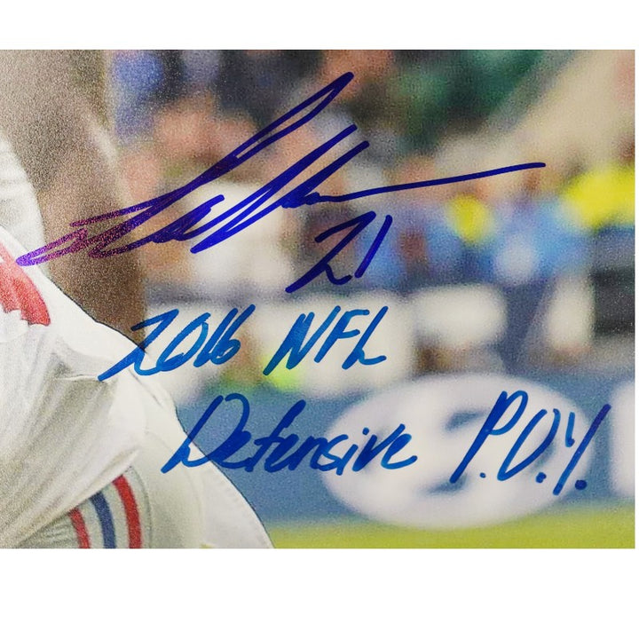 Landon Collins New York Giants Autographed Inscribed 11x14 Photo Steiner COA