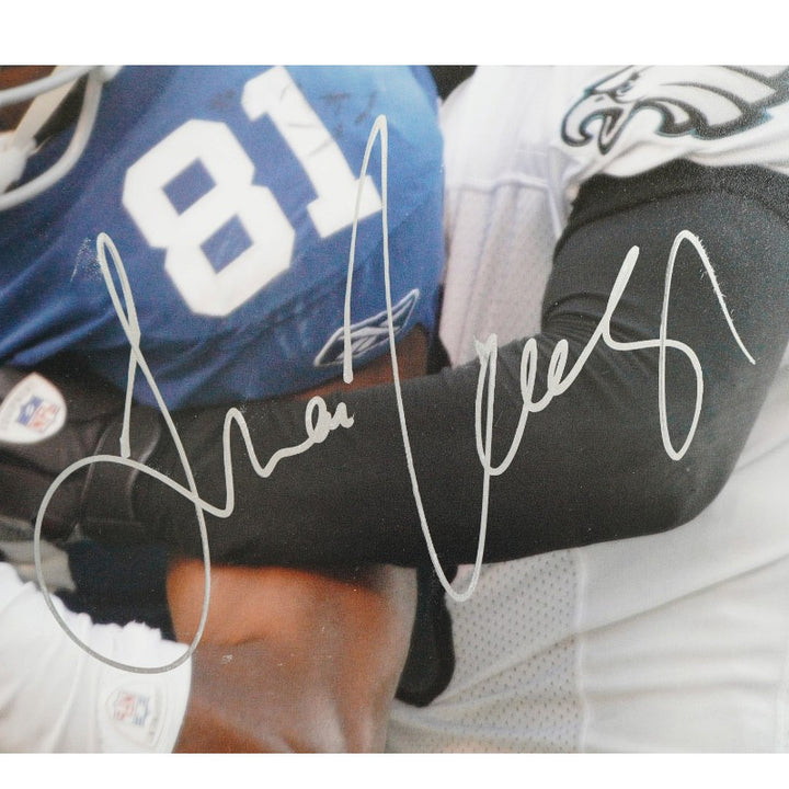 Amani Toomer New York Giants Autographed 16x20 Vertical Photo JSA COA
