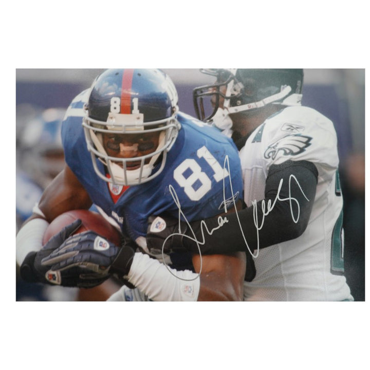 Amani Toomer New York Giants Autographed 16x20 Vertical Photo JSA COA