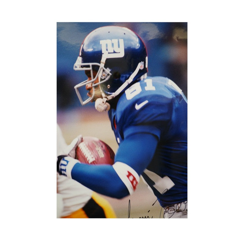 Amani Toomer New York Giants Autographed 16x20 Horizontal Photo JSA COA