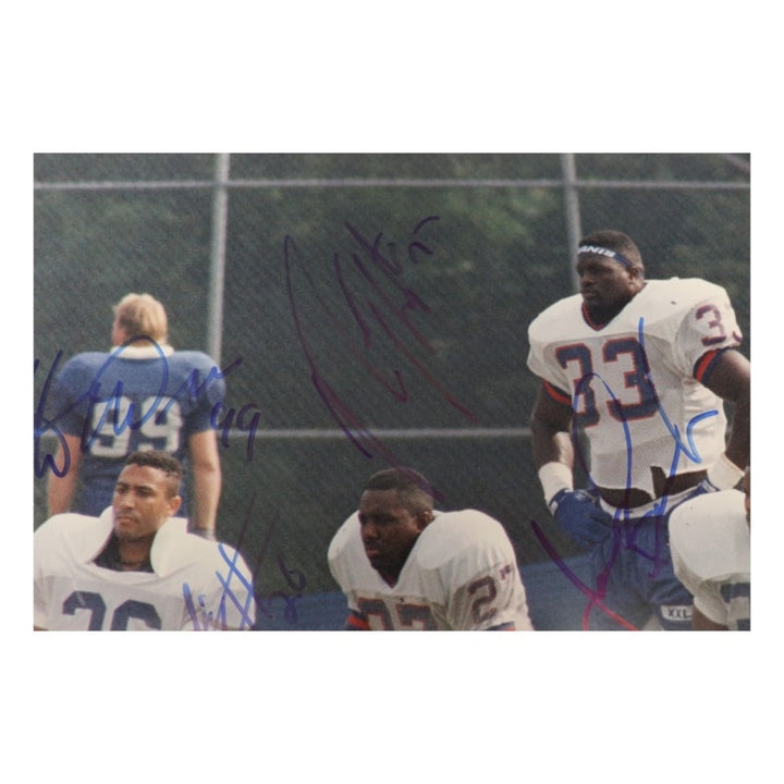 Hampton Tillman Anderson New York Giants Multi Signed 16x20 Photo JSA COA