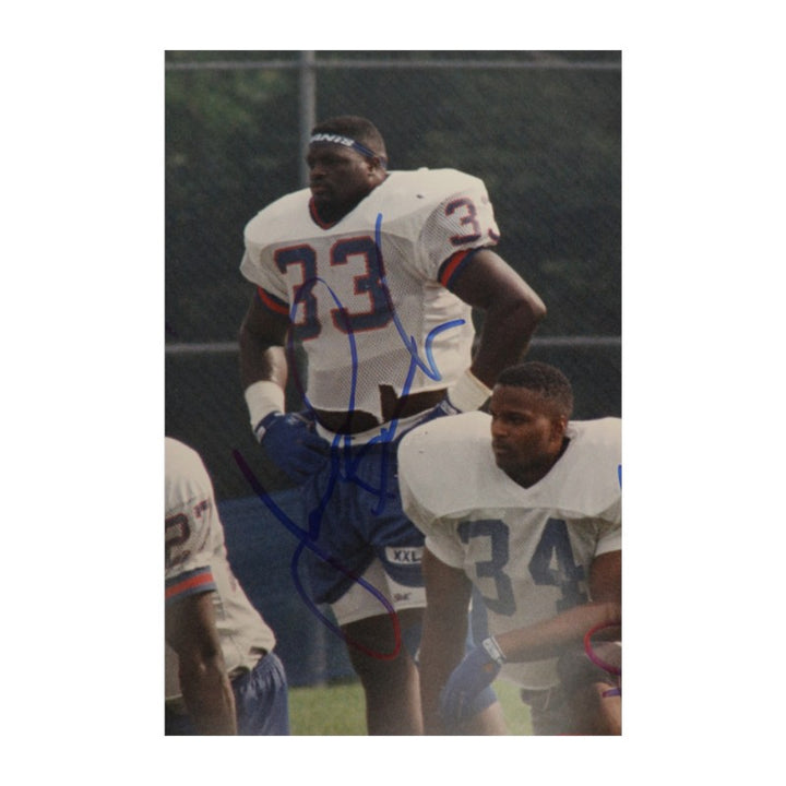 Hampton Tillman Anderson New York Giants Multi Signed 16x20 Photo JSA COA