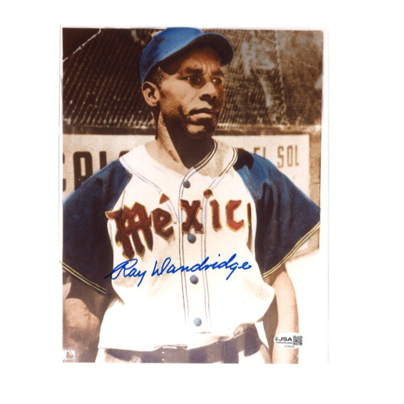Ray Dandridge Team Mexico Autographed 8x10 Photo JSA COA