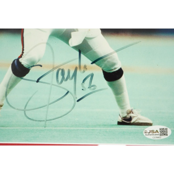 Lawrence Taylor New York Giants Autographed Matted 8x10 Photo JSA COA