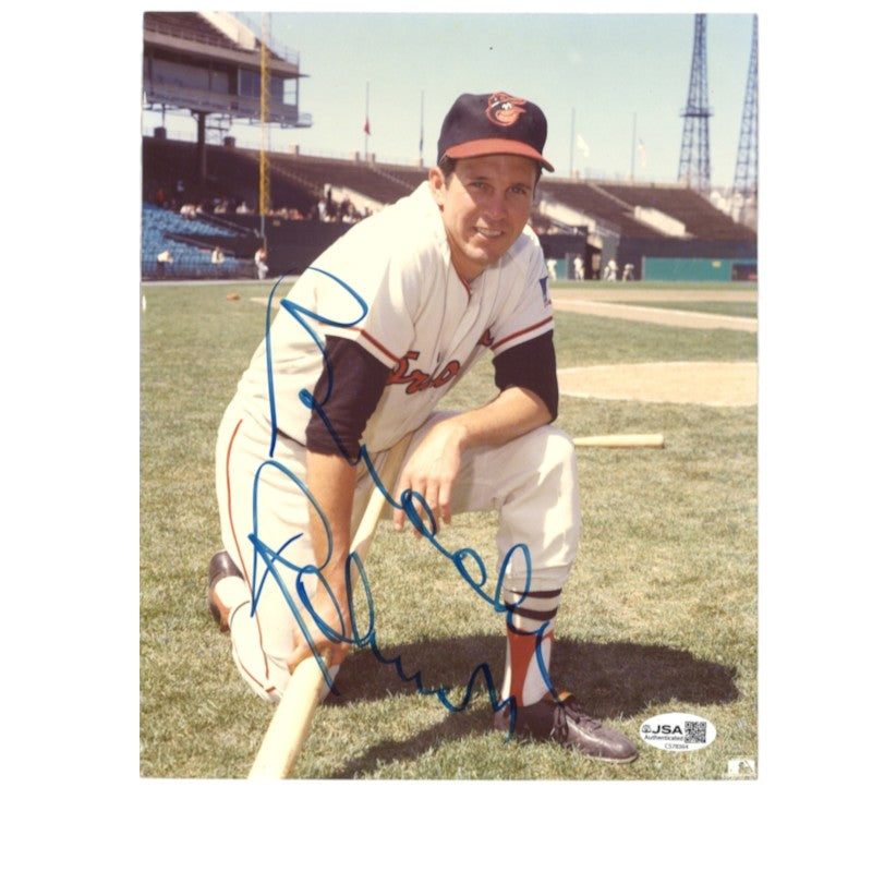 Brooks Robinson Baltimore Orioles Autographed 8x10 Photo JSA COA