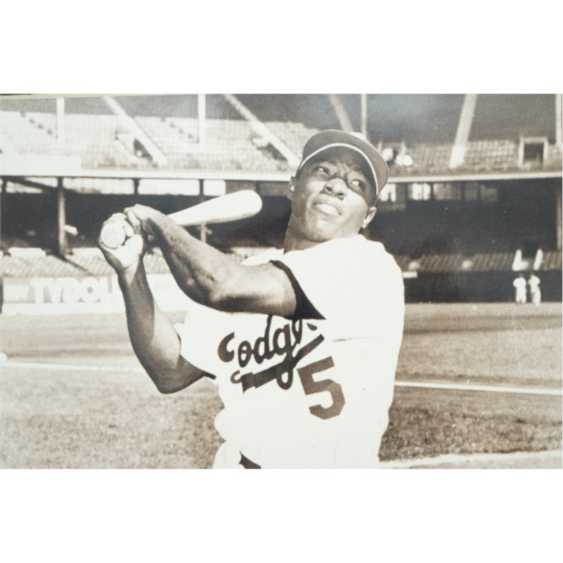 Sandy Amor¢s Brooklyn Dodgers Autographed Matted 8x10 Photo JSA COA