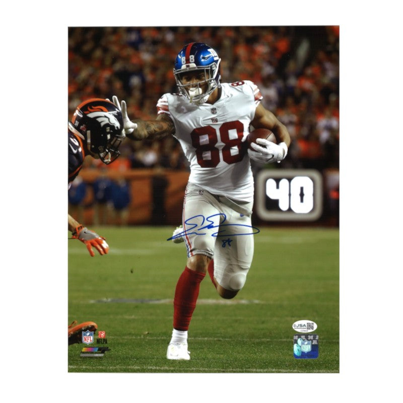 Evan Engram New York Giants Autographed 11x14 Vertical Photo JSA COA