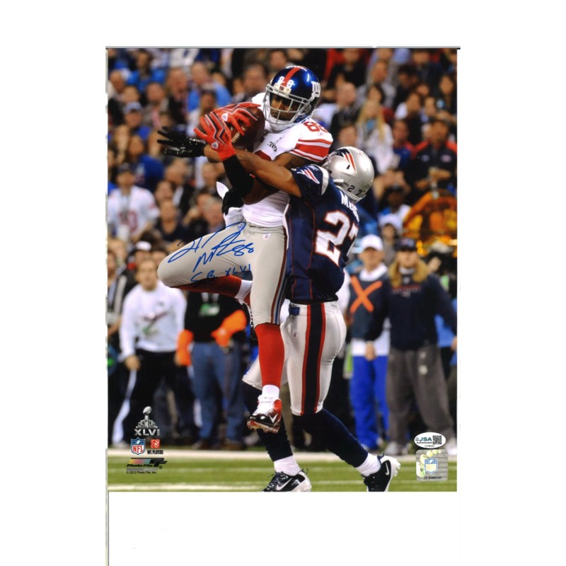 Hakeem Nicks New York Giants Autographed Inscribed 11x14 Photo JSA COA