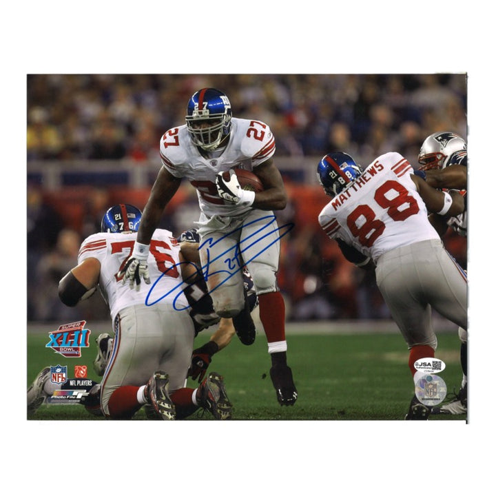 Brandon Jacobs New York Giants Autographed 11x14 Horizontal Photo JSA COA #CS78428