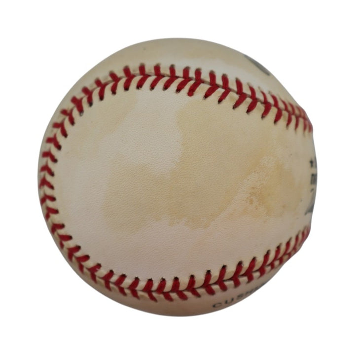 Warren Spahn Milwaukee Braves Autographed ONL Baseball JSA COA