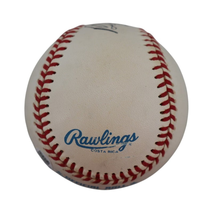 Bob Feller Cleveland Indians Autographed Inscribed OAL Baseball JSA COA