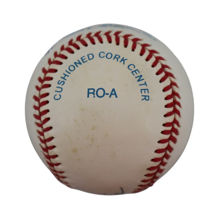 Bob Feller Cleveland Indians Autographed Inscribed OAL Baseball JSA COA