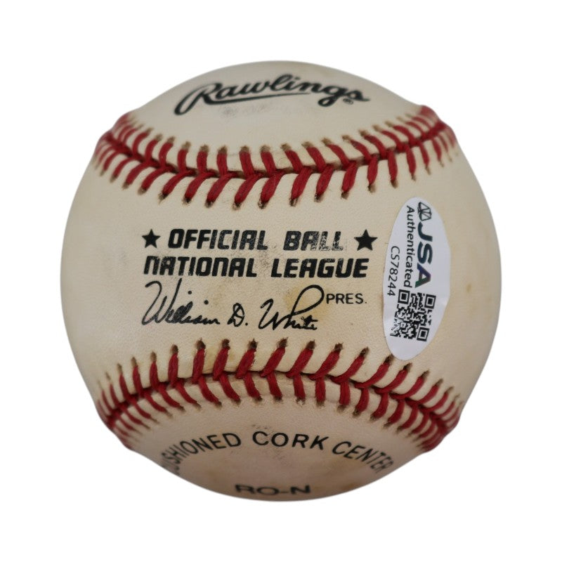 Tom Seaver New York Mets Autographed Inscribed ONL Baseball JSA COA