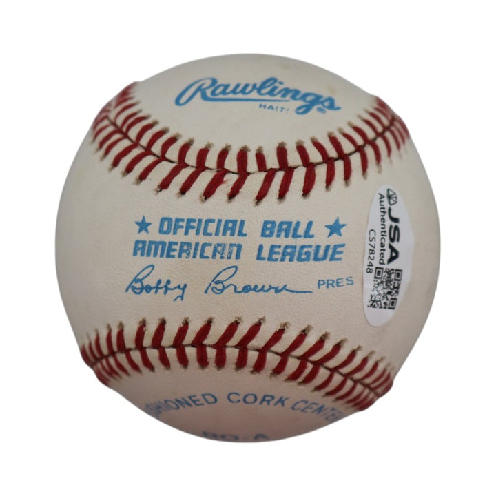 Al Kaline Detroit Tigers Autographed OAL Baseball JSA COA