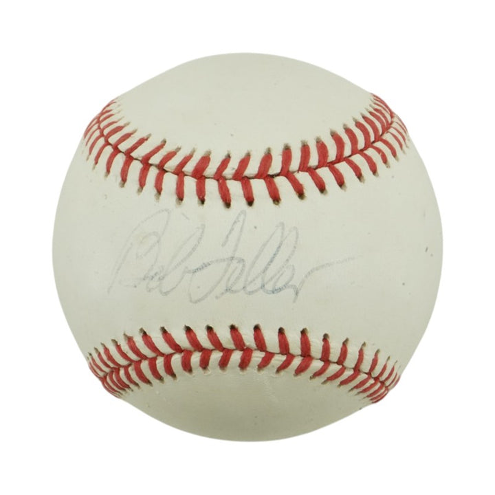 Bob Feller Cleveland Indians Autographed OAL Baseball JSA COA #CS78237