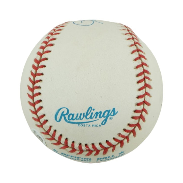 Rollie Fingers Oakland Athletics Autographed Inscribed OAL Baseball JSA COA