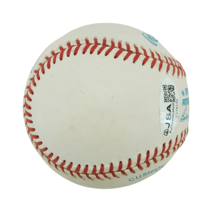 Rollie Fingers Oakland Athletics Autographed Inscribed OAL Baseball JSA COA