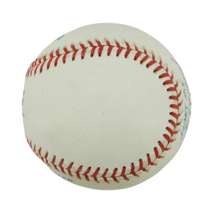 Rollie Fingers Oakland Athletics Autographed Inscribed OAL Baseball JSA COA