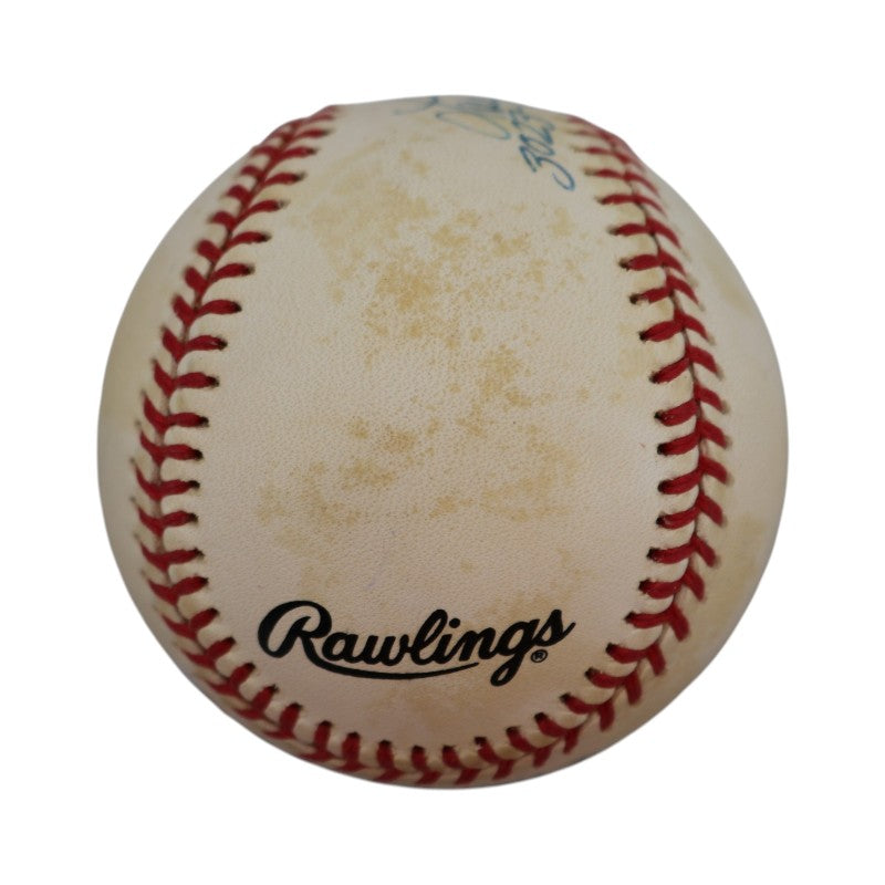 Lou Brock Cincinnati Reds Autographed Inscribed ONL Baseball JSA COA