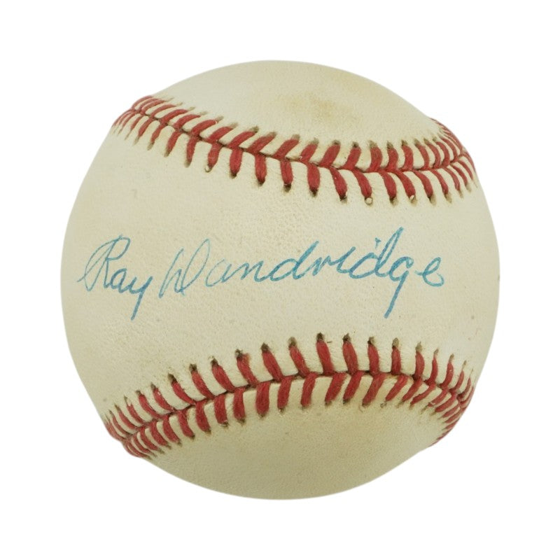 Ray Dandridge Newark Eagles Autographed ONL Baseball JSA COA #CS78223