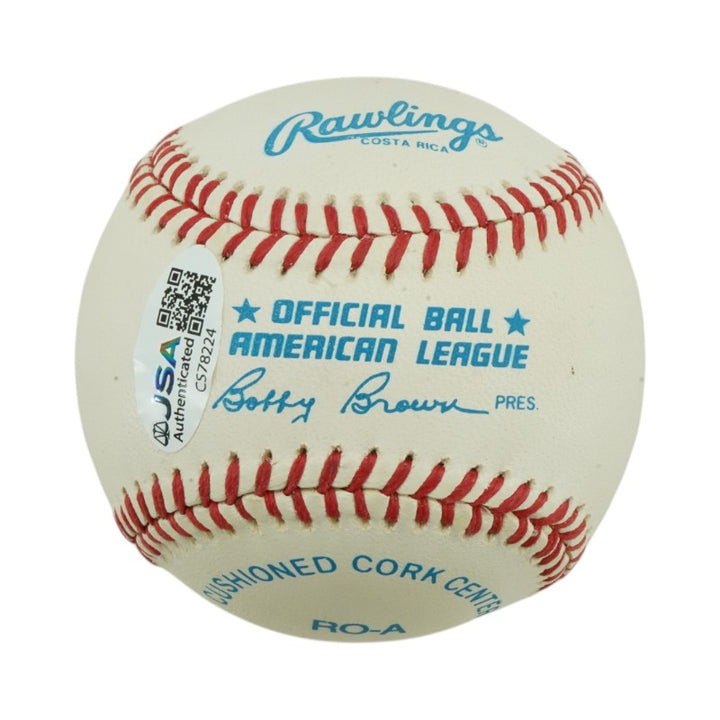 Ray Dandridge Newark Eagles Autographed ONL Baseball JSA COA #CS78224