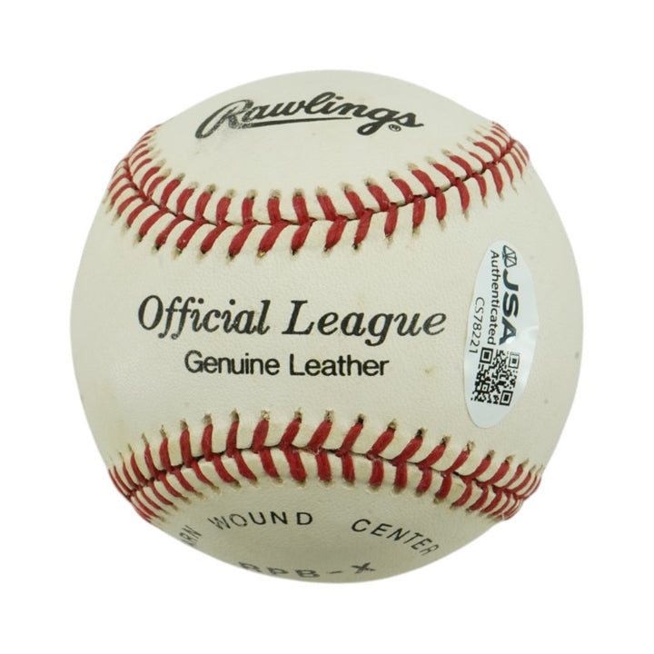 Jeff Reardon Twins Expos Autographed Official League Baseball JSA COA