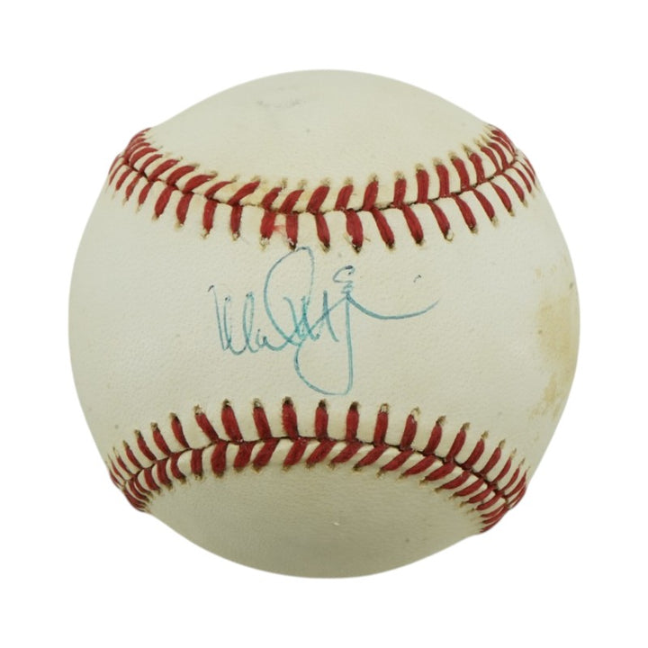 Mark McGwire Oakland Athletics Autographed OAL Baseball JSA COA