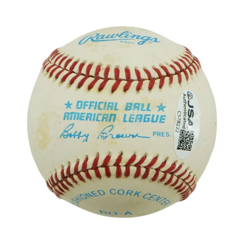 Mark McGwire Oakland Athletics Autographed OAL Baseball JSA COA